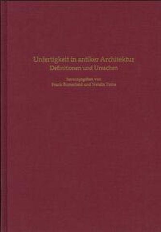 Unfertigkeit in antiker Architektur