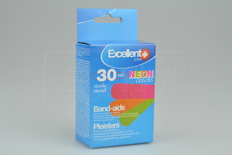 Sada 30ks neonových náplastí EXCELLENT