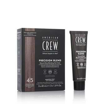 American Crew CLASSIC: PRECISION BLEND Natural Gray Coverage 4-5 Medium Natural 3 x 40 ml