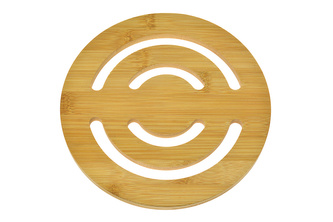 Bambusová podložka pod hrnec 20cm - Kulatá