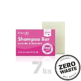 Friendly Soap přírodní mýdlo na vlasy levandule a pelargónie 7ks zero waste balení