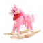 Houpací koník s melodií a šátkem Baby Mix Hvězdička