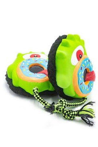 Hračka pes Max&Molly Bob the Blob latex s lanem