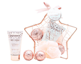 ParisAx Koupelová dárková sada ve tvaru hvězdy - 4 ks