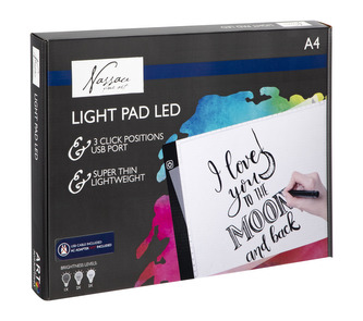 Svítící podložka na kreslení LED