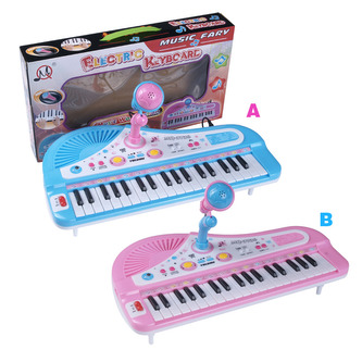 Elektronické klávesy 37 kláves mix barev