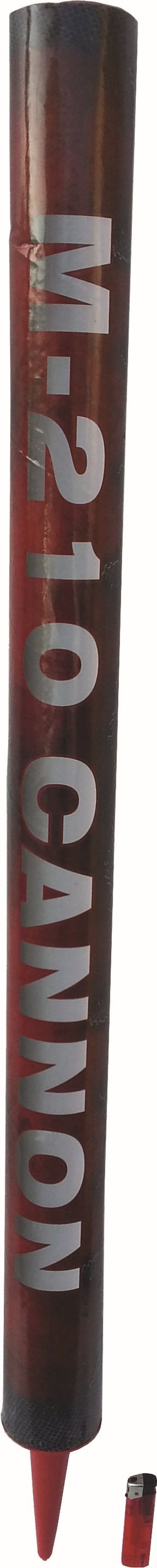 Svíce římská - baterie 210 ran Cannon