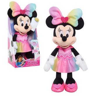Minnie Mouse zpívající plyšak v lesklých šatičkách Minnie Mouse zpívající plyšak v lesklých šatičkách