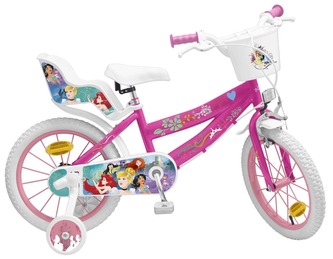 Kolo dětské Toimsa Disney Princess růžovo/bílé 16"
