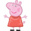 Foliový balonek Prasátko Peppa 81 cm
