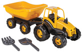 Traktor s valníkem
