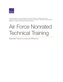 Air Force Nonrated Technical Training
