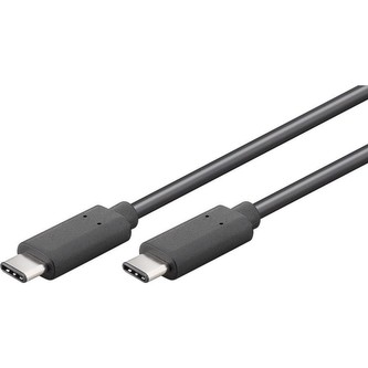 PremiumCord Kabel USB-C 3.1 - USB-C 3.1/, 0,5m, černý