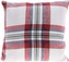 Polštář Káro červený 45x45 cm