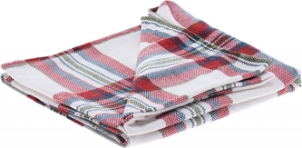 Pléd Káro červený 130x160 cm