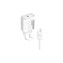 ALIGATOR síťová nabíječka PD 20W USB-C/USB-C kabel bílá
