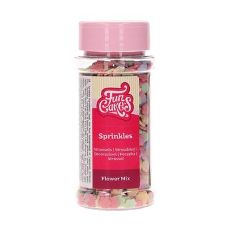Cukrové dekorace květinový mix 60g - FunCakes