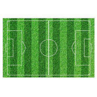 Fondánový list fotbalové hřiště 30x20cm - Fondánový list fotbalové hřiště 30x20cm -