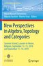 New Perspectives in Algebra, Topology and Categories