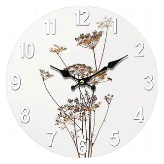 Hodiny nástěnné MDF, 34cm