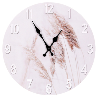 Hodiny nástěnné MDF, 34cm