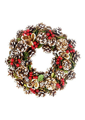 Věnec ojíněný, dekorace