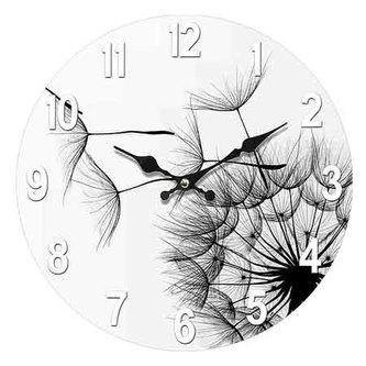 Hodiny nástěnné MDF, 34cm