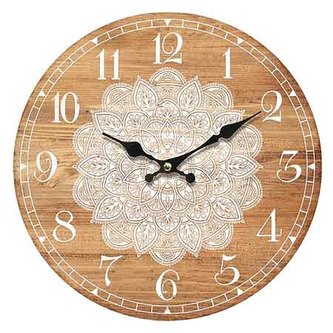 Hodiny nástěnné MDF, 34cm