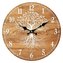 Hodiny nástěnné MDF, 34cm