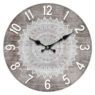 Hodiny nástěnné MDF, 34cm