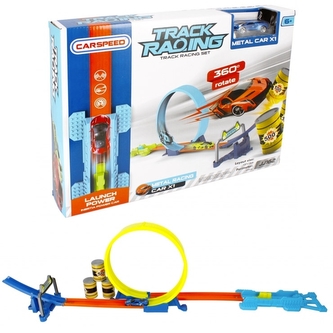 Dráha s kovovým autíčkem