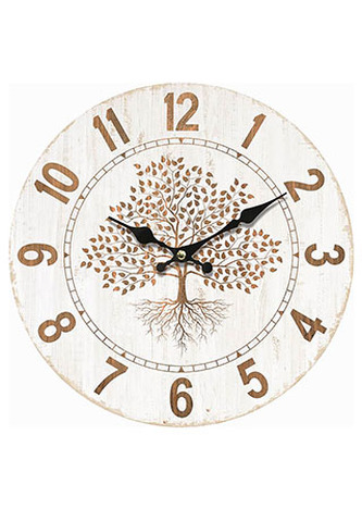 Hodiny nástěnné MDF, 34cm