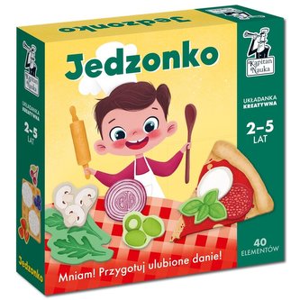 Jedzonko. Układanka kreatywna 2-5 lat Jedzonko. Układanka kreatywna 2-5 lat
