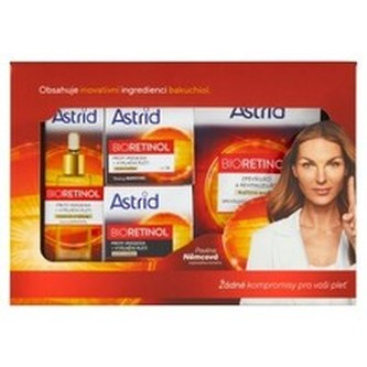 Astrid Dárková sada kompletní péče proti vráskám Bioretinol woman