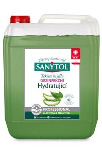 SANYTOL  Dezinfekční mýdlo hydratující PROFESSIONAL 5l Antibakteriální