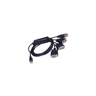 PremiumCord USB 2.0 / 4x RS232C