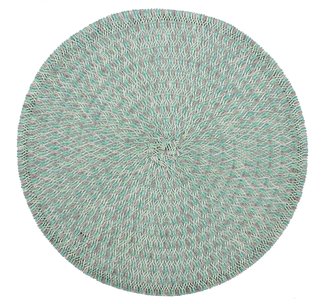 Prostírání kulaté KABO mátová O 38 cm Mybesthome