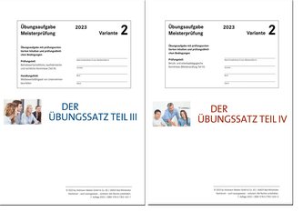 Das Übungspaket Teile III + IV - Variante 2