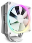NZXT chladič CPU T120 RGB / 4 heatpipes / 4-pin PWM / LGA1700 / AM5, AM4 / bílý