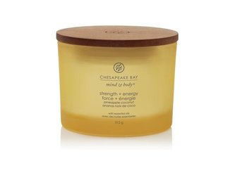 Chesapeake Bay Vonná svíčka se třemi knoty Strength & Energy 312 g unisex
