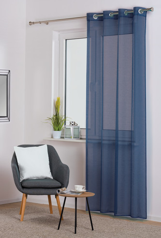 Dekorační záclona SOFIA modrá 140x260 cm (cena za 1 kus) MyBestHome