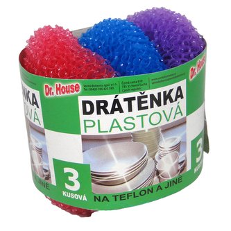 Dr. House plastová drátěnka 3 ks