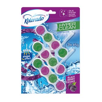 Kolorado WC block hyper clean BLACKBERRY SHAKE 3x45 g