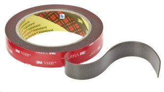 3M VHB™ 4611F 4611193 oboustranná lepicí páska VHB™ 4611F tmavě šedá (d x š) 3 m x 19 mm 1 ks