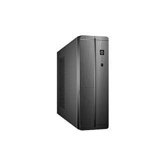 CRONO skříň Middle Tower MT-ITX3/ bez zdroje/ USB 3.0/ USB 2.0/ 2x 3.5mm jack/ černý