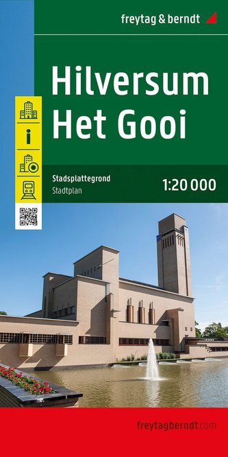 Hilversum / 't Gooi, Stadtplan 1:20.000, freytag & berndt