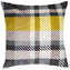 Polštář TARTANNE žlutá 40x40cm mikrovlákno, ESSEX