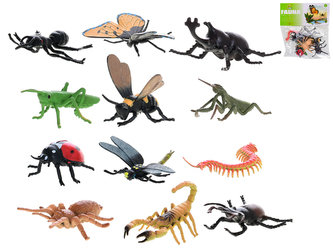 Hmyz 4-6cm 12ks v sáčku Hmyz 4-6cm 12ks v sáčku