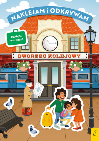 Dworzec kolejowy. Naklejam i odkrywam Dworzec kolejowy. Naklejam i odkrywam