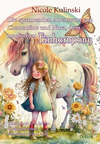 Die spannenden Abenteuer von Clementine und Nora, dem magischen Einhornpony - Kinderbuch ab 4 Jahren über Anderssein, Freundscha